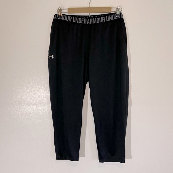 Under Armour Men’s Loose Workout Training Pants Color Black Size XL - Picture 1 of 7